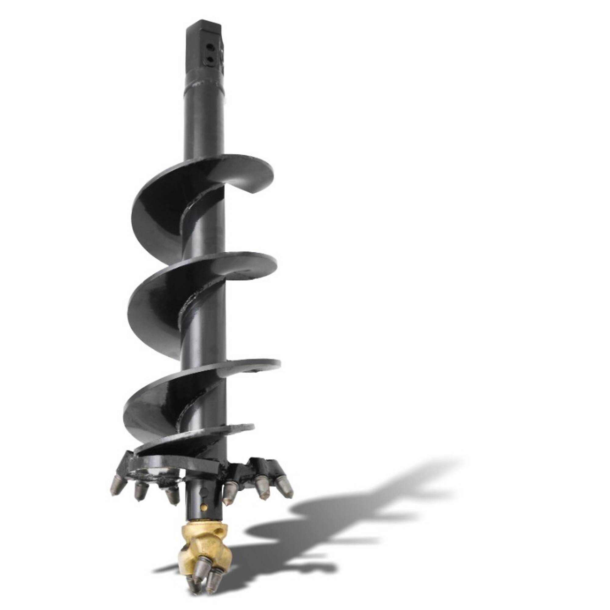 Tool Tuff AGKNX, Industrial-Duty Rock Auger, 12" Diameter, Hex Drive, Interchangeable Standard Bullet Teeth, Model # 23-025.